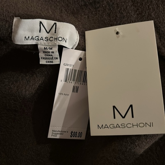 NWT | Women’s Magaschoni Textured Shirt Jacket Truffle - Picture 4 of 5